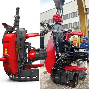 Nouvelle machine forestière XUVOL 750 mm 25+ tonnes, tête de récolteuse pour excavatrice, usage domestique, pompe à moteur pour la récolte du bois - Product Image 1