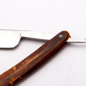 Premium Quality Solid Wood Handle Straight Barber <b>Razors</b> With Custom Design Stainless Steel Personal Use Shaving Barber <b>Razor</b> - Product Image 4