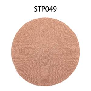 Juego de Manteles Individuales y Posavasos de PVC Ecológico Certificado al por Mayor - Diseño Hueco Tejido de Cáñamo, Alfombrillas de Drenaje para Cocina - Product Image 4