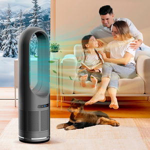 2026 CE Air Purifier Bladeless <b>Stand</b> <b>Fans</b> Tower <b>Fan</b> With Remote Control Heater and Cooling for Home 3-in-1 Bladeless <b>Fan</b> - Product Image 2