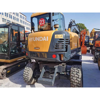 6 TON Excavator Bekas Hyundai 60W Excavator Roda Bekas Hyundai Excavator Bekas Hyundai Dijual