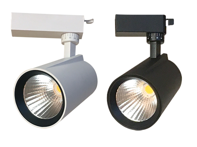 高品质led聚光灯轨道10w 20w 30w斑点轨道灯