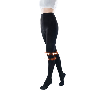 Collant Modellanti Invernali da Donna, Opachi a Compressione Media, Push-up 100 Denier, Neri S/M/L - Product Image 3
