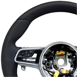Volante in Pelle Personalizzato CE con Paddle Shift Compatibile con Porsche Cayenne Macan Taycan Cayman Boxster Carrera 997 991 - Product Image 4
