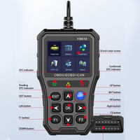 Herramienta de Diagnóstico de Motor OBD2 YM519 12V, Lector de Códigos con 1 Año de Garantía y Conectividad USB