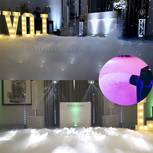 Entrambe le luci danza sulla nuvola effetto speciale matrimonio 3500w macchina nebbia ghiaccio secco fase feste effetto speciale - Product Image 6