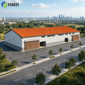 Almacén Logístico Modular Moderno con Estructura de Acero, Depósito Industrial Prefabricado de Alta Capacidad - Product Image 1