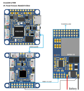Vente en gros Mateks ELRS ELRS-R24-P 5 canaux PWM 2,4 GHz ISM 4-9V avec antenne MHF-1 Drones à voilure fixe professionnels Modèle - Product Image 5