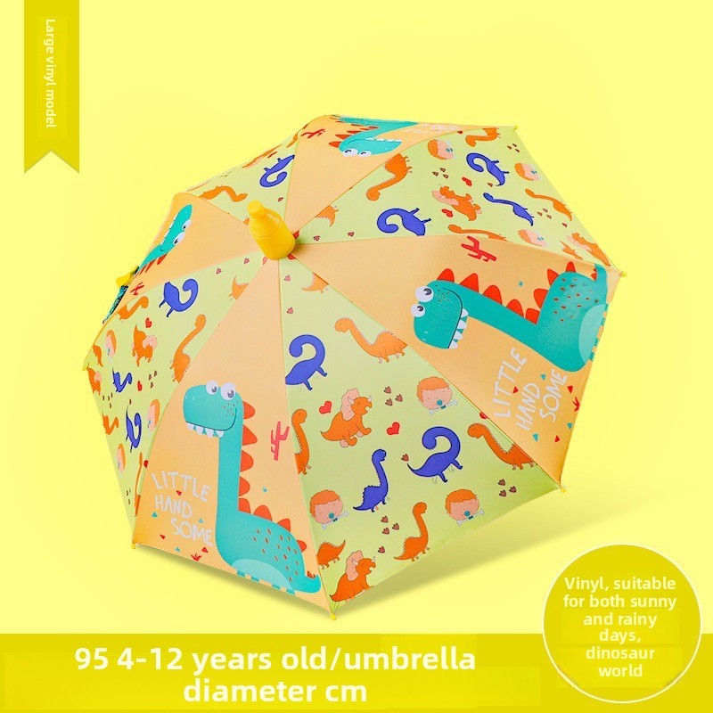 Parapluie pour enfants - Jaune (Grand)