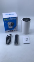 Mini projecteur LED 4K Home Cinéma avec Wi-Fi et Bluetooth, projecteur vidéo de qualité supérieure, projecteur portable Android 4K pour téléphone