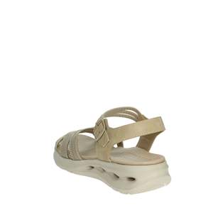 Amarpies Sandalia Baja para Mujer Beige ABZ28656 Zapatos Planos de Verano - Product Image 2
