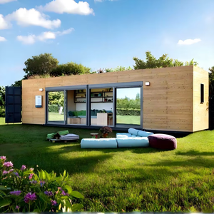Casa Prefabbricata in Container Modificato da 20 Piedi, Design Moderno Stile Villa, Ufficio o Appartamento con Garanzia di Oltre 5 Anni, Casa di Marzo - Product Image 1