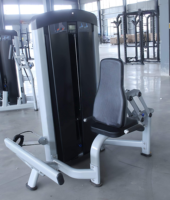 SK- Appareil Commercial d'Extension des Mollets Assis, Acier Q235 3,0 mm, Revêtement Poudré, Équipement de Musculation Sélecteurisé pour Salle de Sport