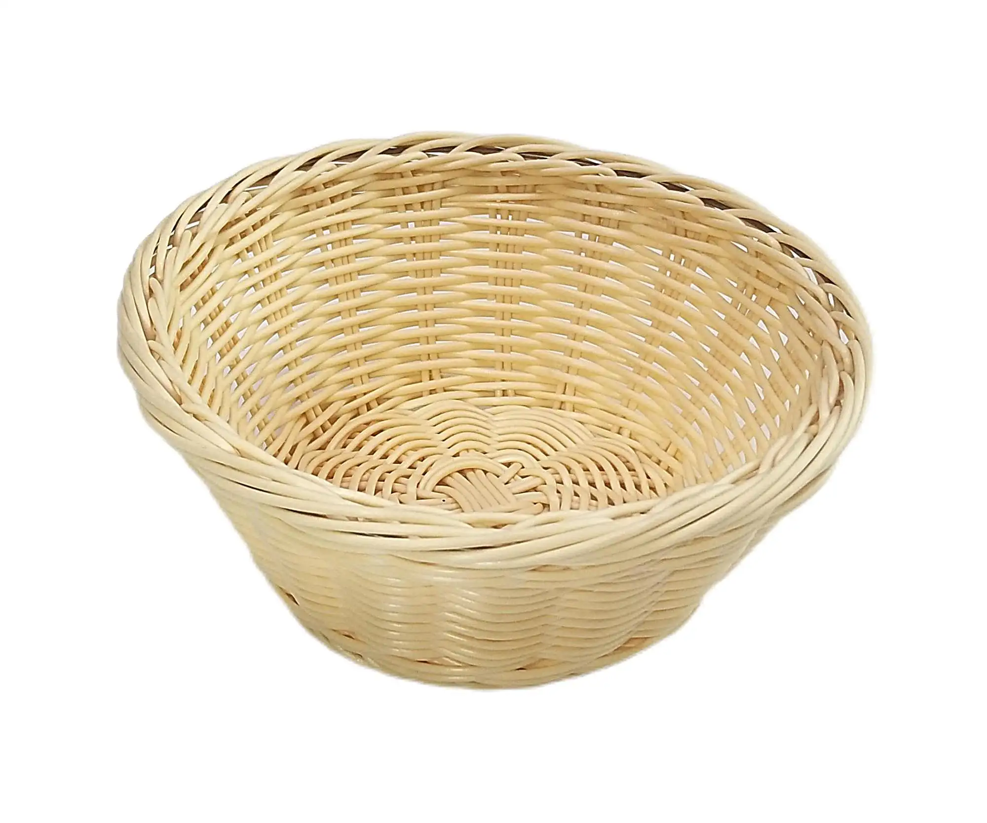 New Wicker Dệt Lưu Trữ Giỏ Vòng Mây Dã Ngoại Giỏ Lớn Trái Cây Wicker Giỏ Cho Quà Tặng Lưu Trữ