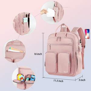 Free Sample Remoid Custom Mommy Diaper Bags Large Capacity Outdoor Waterproof Travel <b>Nursing</b> Mommy Diaper Bag <b>Backpack</b> - Product Image 3