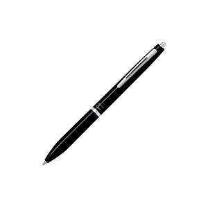 Bolígrafo de Clic BAC-30F de 0.7mm, Cuatro Tonos de Resina Sólida, Clip Plateado, Delgado, Ligero, para Escritura Casual y de Negocios - Product Image 1