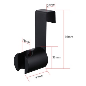 Premium SUS304 Stainless Steel Bathroom Bidet Sprayer Attachment <b>Set</b> with Anti-Leak Hose Handheld Bidet Sprayer Hook for Toilet - Product Image 2