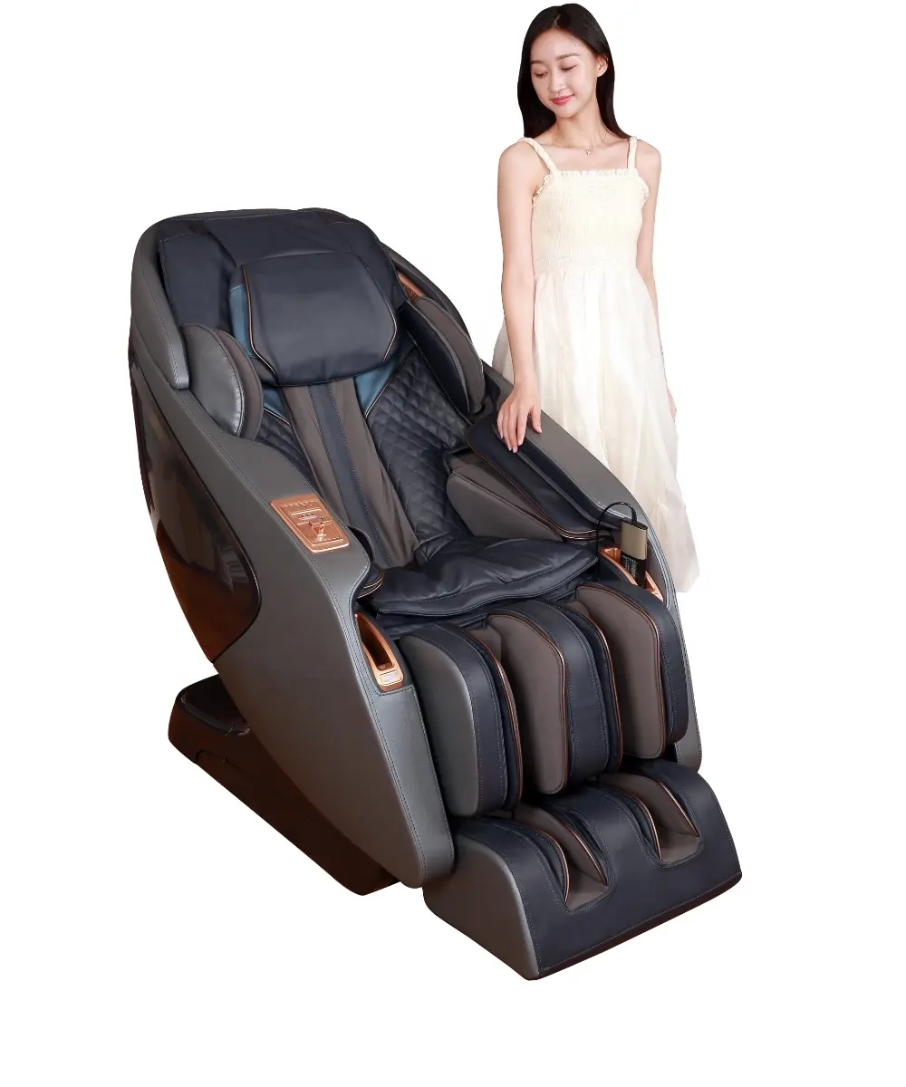 Sofá reclinable de alta calidad, silla de masaje corporal de escaneo de gravedad cero, aparatos inteligentes para amasar, Shiatsu