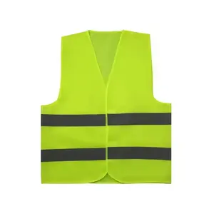 Cheap price fluorescent color safety reflector jacket high visibility reflective jacket safety