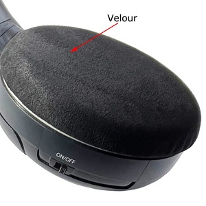 Almohadillas de terciopelo para <span class=keywords><strong>Sennheiser</strong></span> RS/TR/HDR <span class=keywords><strong>100</strong></span> 110 115 117 119 120 120II 135 almohadillas para los oídos almohadillas de tela de malla de repuesto - Product Image 6
