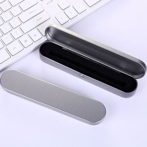 Custom Metal <b>Pen</b> Package Case With Logo Factory Wholesale Cheap Tin <b>Box</b> for Office and Students - Product Image 4