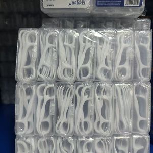 Andmeige – cure-dents en fil dentaire, 50 pièces, fil dentaire rond ultra fin pour le nettoyage interdentaire - Product Image 3