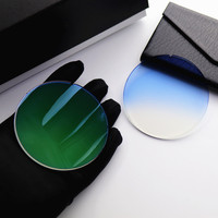 Lentes Fotocromáticas Grises EXIA X6B, Color Base Degradado Azul, SHMC UV400, Lentes de Sol