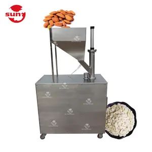 New Commercial Peanut Slice Cutting Machine Almond Nut Slicer