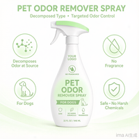 Spray Éliminateur d'Odeurs pour Animaux – Enzymatique, Éliminateur d'Urine de Chien, Chat et Oiseau, Qualité Industrielle, Sans Parfum, pour Tapis et Canapé