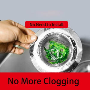 113 Fine Mesh Kitchen Sink Sieb Filter korb Edelstahl Anti Clogging Wasserkorb Filter Water Sink Catcher - Product Image 3