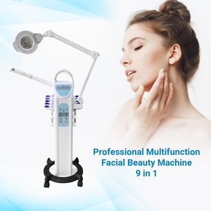 9 in 1 Facial Steamer <b>Machine</b> Magnifying Lamp Mirror Skin Care Deep Cleaning Spa Salon Beauty Equipment Instrument - Product Image 2