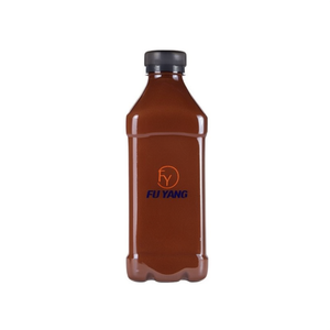 Fu Yang 500ml Square Screw Cap PET <b>Plastic</b> <b>Bottle</b> For Fresh <b>Juice</b> Packaging Custom Logo Empty Water <b>Bottle</b> - Product Image 2