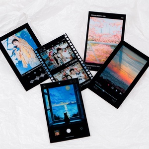 Marcapáginas Personalizado de Kpop, Insertos de Fotos de Plástico, Marco para Fotomatón, Tira de PVC, Tarjeta Transparente, Tira de Película para Tarjetas, para Fotos de 2*6 Pulgadas - Product Image 1