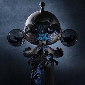 Pop Martt Mega Skullpanda 1000% Guo Pei, Juguetes del Universo Alternativo para Decoración Moderna del Hogar, Set de Juguetes Coleccionables para Accesorios de Escritorio - Product Image 4