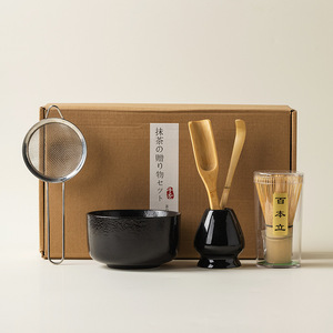 Chất lượng cao không có đánh giá xấu handmade 2-4-7-9-11 pcs tre Matcha Whisk Set với biểu tượng tùy chỉnh Quà Tặng đóng gói Matcha Bột kit - Product Image 3