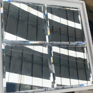 Lámina de Vidrio <span class=keywords><strong>Espejo</strong></span> Extra Claro de 6x8 con <span class=keywords><strong>Borde</strong></span> Biselado Pulido para Puerta de Armario - Product Image 6