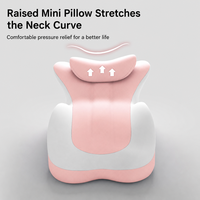 Coussin Ergonomique en Mousse à Mémoire de Forme pour le Cou, Démontable, pour Lecture et Repose-Pieds, Multi-Positions, pour Lit