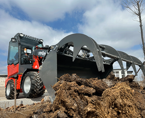 EVERUN - Mini Cargadora de Ruedas de 1.5 Toneladas en Oferta, Cargadora Frontal Articulada Compacta Diésel para Construcción y Agricultura - Product Image 3