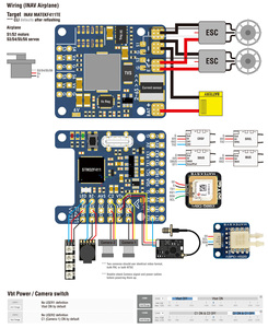 Contrôleur de vol MATEKSYS MATEK F411-WTE BMI270 Baro OSD Dual BEC 132A Current Senor 2-6S INAV pour avion RC à voilure fixe - Product Image 5