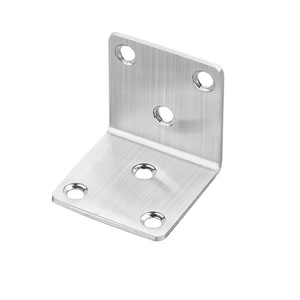 Soporte de Ángulo Recto de Acero Inoxidable Resonance 28x40mm 30x22mm 38x30mm 50x50mm Conector de Herrajes para Muebles - Product Image 4