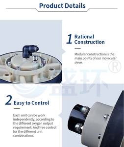 5L 7l10l15l oxy tập trung hệ thống 12 tháp PSA tập trung độ tinh khiết 93% y tế oxy Máy phát điện - Product Image 4