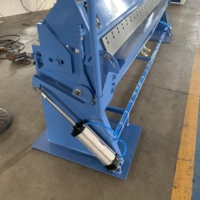 Machine à plier les tôles pneumatique certifiée CE, pour conduits d'air HVAC, plieuse TDF, machine à plier les tôles d'acier galvanisé