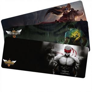 Tapis <span class=keywords><strong>de</strong></span> souris en plastique surdimensionné personnalisé pour <span class=keywords><strong>le</strong></span> jeu et l'e-sport, pour hommes et femmes, utilisation au <span class=keywords><strong>bureau</strong></span>, raccourcis tout-en-un - Product Image 1