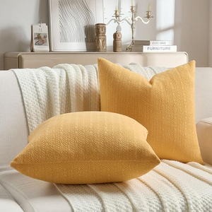 Chenille Premium a Doppia Faccia con Texture Argyle, Cerniera Nascosta, Lavabile <span class=keywords><strong>in</strong></span> <span class=keywords><strong>Lavatrice</strong></span>, Anti-Pilling, Colore Resistente - Product Image 2
