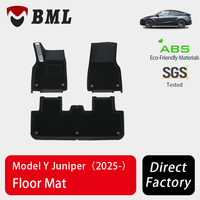 Tapis de sol pour 2025 Tesla Model Y Juniper US Model Durable TPE Trunk Mat