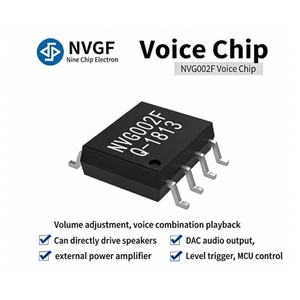 Solution à puce unique économique Série NVG002F, puce vocale OEM pour la lecture de voix en équipement médical - Product Image 4
