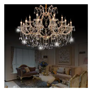 Luxury Hotel antique maria theresa chandelier swarovski crystal lighting living room villa k9 crystal decorative chandelier