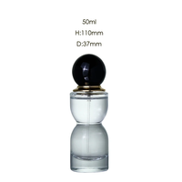 Flacon de parfum en verre personnalisé unique, atomiseurs de parfum, flacon vaporisateur avec bouchon magnétique, emballage et bouchons de flacon