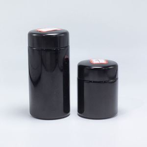 Tarro de almacenamiento ultravioleta de vidrio negro UV de 100ml, 200ml, 250ml, 500ml, 1000ml, tarro para cremas - Product Image 4