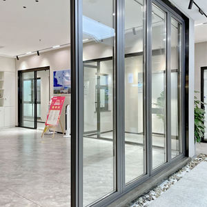 Deda <span class=keywords><strong>Sun</strong></span> <span class=keywords><strong>Room</strong></span> Индивидуальные складные двери наружные раздвижные складные стеклянные двери - Product Image 5